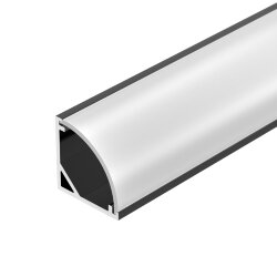 Профиль SL-KANT-Н16-2000 BLACK (Arlight, Алюминий) 037116