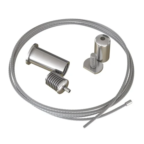 Тросовый подвес (Серебро, 2 м), ALM-P-2000 (Серебро) - фото