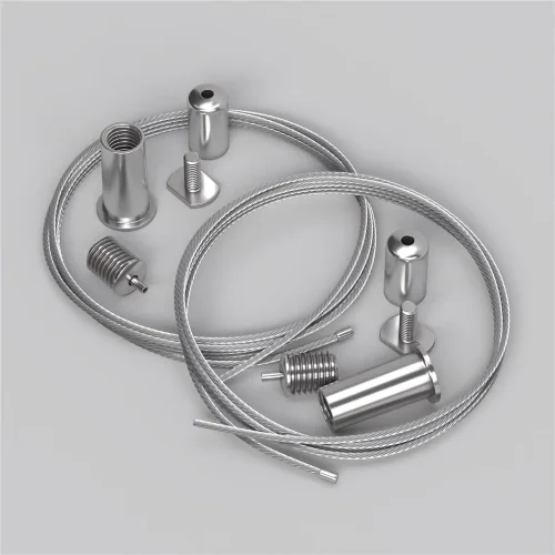 Тросовый подвес (Серебро, 2 м), ALM-P-2000 (Серебро) - фото 2