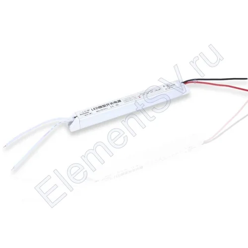 Блок питания LB12-24 (24V, 12W, 0.5A, IP40, для световых коробов) - фото.