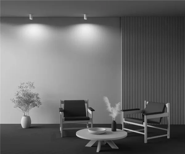 Потолочный светильник Conik gyps GU10 1x10Вт (Белый) - фото 2