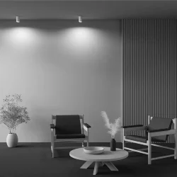 Потолочный светильник Conik gyps GU10 1x10Вт (Белый)