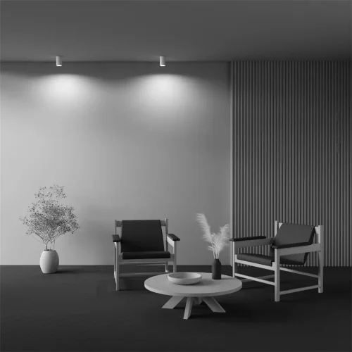 Потолочный светильник Conik gyps GU10 1x10Вт (Белый) - фото 3