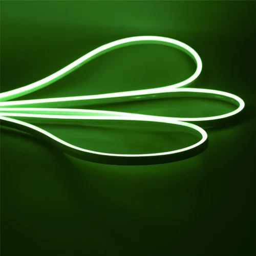 Светодиодный гибкий неон 6x12 LN602 (12V, green, IP65, cut 10mm) - фото I