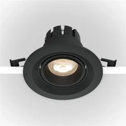 Встраиваемый светильник Elem 1x7Вт 3000K 15°-60° (Черный)