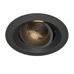 Встраиваемый светильник Elem 1x7Вт 3000K 15°-60° (Черный)