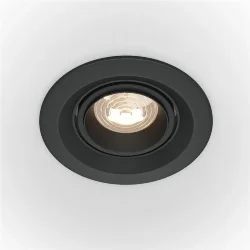 Встраиваемый светильник Elem 1x7Вт 3000K 15°-60° (Черный)