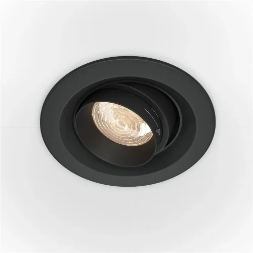 Встраиваемый светильник Elem 1x7Вт 3000K 15°-60° (Черный) - фото 6