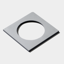 Рамка для MINI COMBO, квадратная, белая алюминиевая, MINI-COMBO-S1-BL 010299