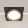 Встраиваемый светильник Hoop GX53 1x12Вт (Черный) - фото 3