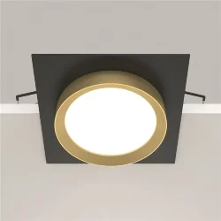 Встраиваемый светильник Hoop GX53 1x12Вт (Черный)