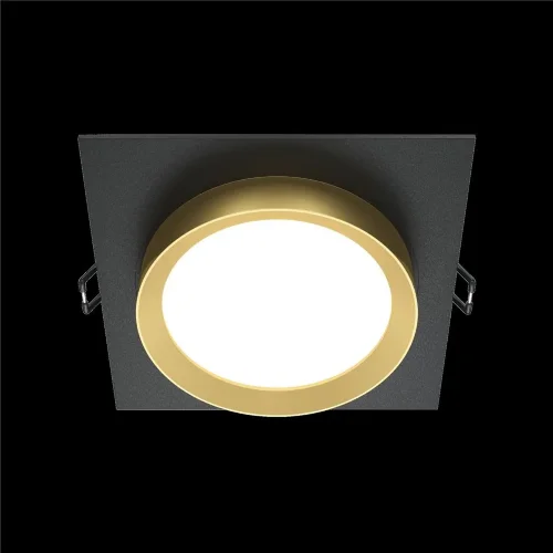 Встраиваемый светильник Hoop GX53 1x12Вт (Черный) - фото 5