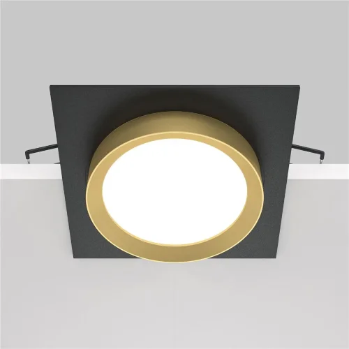 Встраиваемый светильник Hoop GX53 1x12Вт (Черный) - фото 10