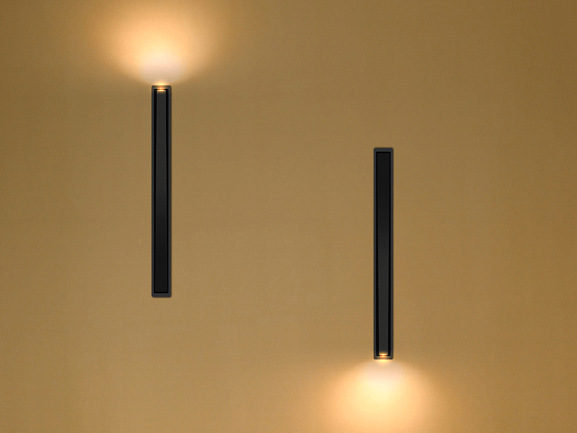 Бра декоративное , Черный, 3,2Вт, 3000K, IP20, FA-442016A-3.2-WW. Фото 3