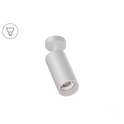 Накладной светильник Trunk On (RAL9003/D55 — GU10) - фото 1