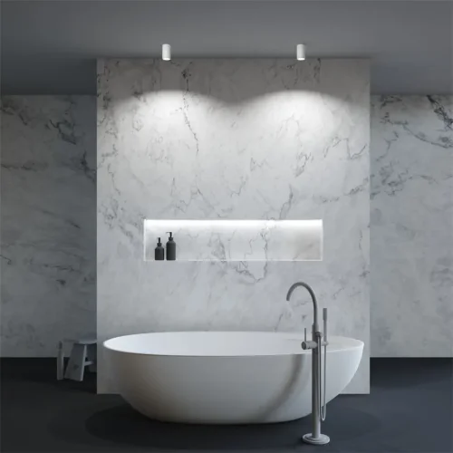 Потолочный светильник Zoom GU10 1x10Вт IP 54 (Белый) - фото 11