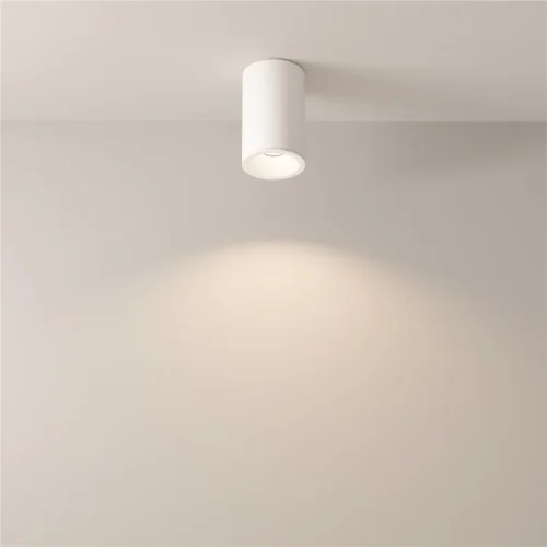 Потолочный светильник Зум / Zoom 1*GU10 10 Вт IP 54 (Белый) C029CL-01-S-W - фото 5
