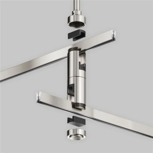 Крепление потолочное двойное Short 78мм Flarity платина (Платина) - фото 4