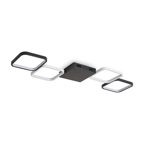 Потолочный светильник FR6201CL-L120BW Нео Гео / Neo Geo 120 Вт LED с пультом ДУ (Черно-белый) FR6201CL-L120BW - фото 6