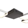 Потолочный светильник FR6201CL-L120BW Нео Гео / Neo Geo 120 Вт LED с пультом ДУ (Черно-белый) FR6201CL-L120BW - фото 9