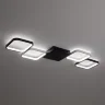 Потолочный светильник FR6201CL-L120BW Нео Гео / Neo Geo 120 Вт LED с пультом ДУ (Черно-белый) FR6201CL-L120BW - фото 14