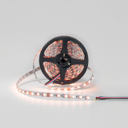 Светодиодная лента  5050, 60 LED/м, 19,2 Вт/м, 12В , IP20, Цвет: RGB + теплый белый, SWG560-12-19.2-RGBWW-M 010116