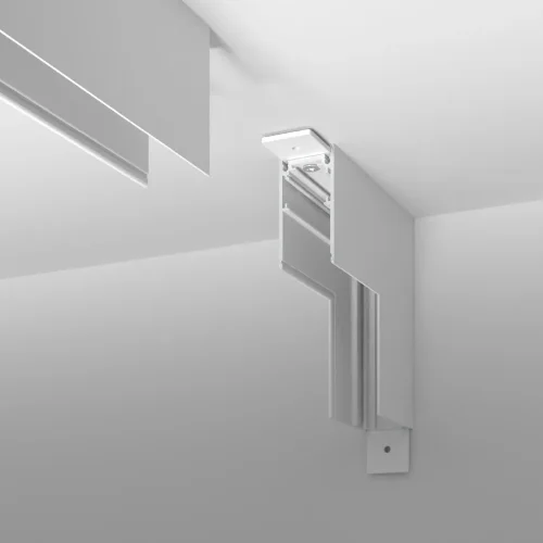 Slim Magnetic Коннектор угловой внутренний для накладного шинопровода белый 85091/11 85091/11 - фото 2
