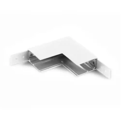 Slim Magnetic Коннектор угловой внутренний для накладного шинопровода белый 85091/11 85091/11 (062191)