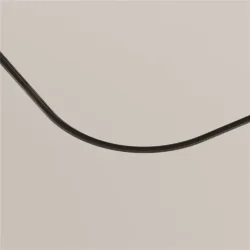 Коннектор радиусный R300 Exility встраиваемый под ГКЛ 12,5 мм, черный (Черный)