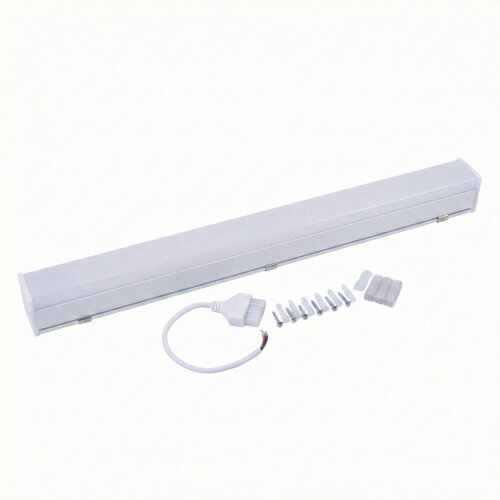ULO-N10A-40W-6500K-L120 IP40 WHITE Светильник линейный светодиодный подвесной, Прямой, 120см, Белый свет 6500K, 4000Лм, Алюминий, Цвет белый, TM Uniel - фото 2