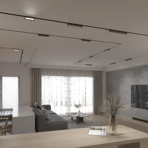 Slim Magnetic Трековый светильник 6W 4200K Alter чёрный 85048/01 85048/01 - фото 4