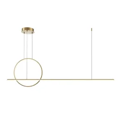 Подвесной светильник Halo 2600-3500К 40Вт (Латунь)