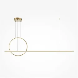 Подвесной светильник Halo 2600-3500К 40Вт (Латунь)