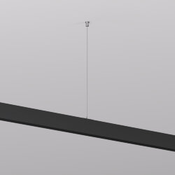 Механический подвес для трека SMART BASE, IP20, 1.5м, черный, алюминий, Denkirs TR2126-BK