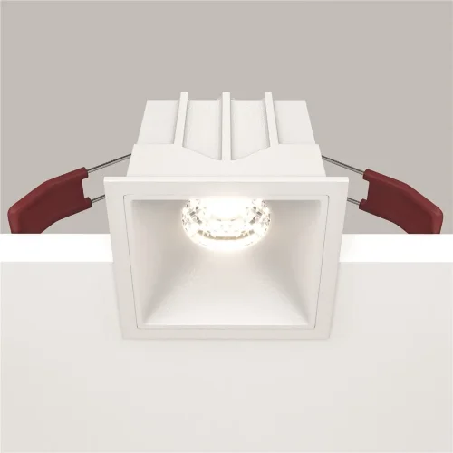 Встраиваемый светильник Альфа / Alfa LED 10 Вт 4000 К 36° (Белый) DL043-01-10W4K-SQ-W - фото 3