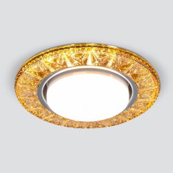 Точечный светодиодный светильник 3022 GX53 GD золото (037069)