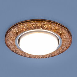 Точечный светодиодный светильник 3022 GX53 GD золото (037069)