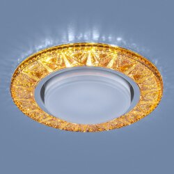 Точечный светодиодный светильник 3022 GX53 GD золото (037069)