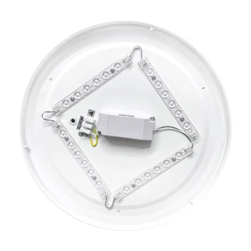 Светильник светодиодный декоративный PPB Pulsar 32Вт 4000К IP20 d320х60 настенно-потолочный бытовой JazzWay 5024748 - фото 5