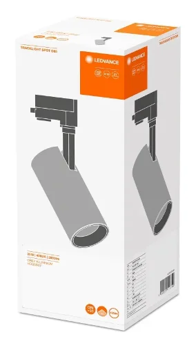 Светильник светодиодный трековый 3-х фазный 35W/4000К D=85 90RA NFL 24' 2800Lm | TRACK SP D85 Серый | - LEDVANCE. Фото 4