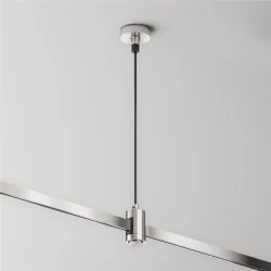 Подвес тросовый Hang с вводом питания Flarity платина (Платина)