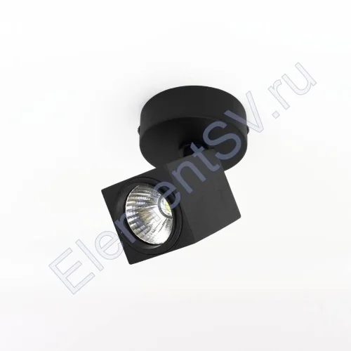 Светодиодный светильник JH-MZTD-112 black VG8 (220V, 10W, warm white) - фото.