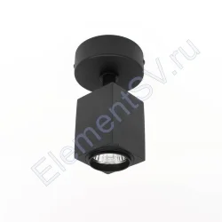 Светодиодный светильник JH-MZTD-112 black VG8 (220V, 10W, warm white)