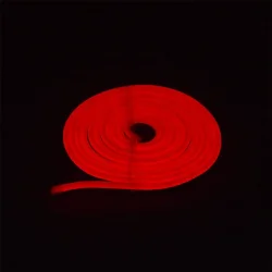 Светодиодный гибкий неон 8x16 LB28 (220V, red, блистер 5м)