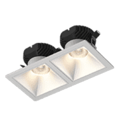 Рамка двойная для серии COMBO 3, квадратная, белая, COMBO-3S2-WH 004194