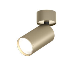 Светильник накладной IP 20, 15 Вт, GU10, матовое золото, алюминий, Denkirs DK2029-GG