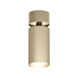 Светильник накладной IP 20, 15 Вт, GU10, матовое золото, алюминий, Denkirs DK2029-GG