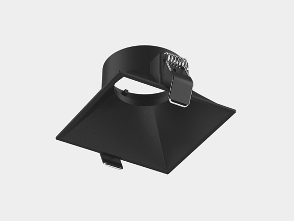 Корпус светильника потолочный встраиваемый, COMBO-34-BL, Черный, IP20, COMBO-34-BL - фото