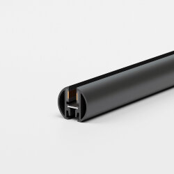 Mini Magnetic Шинопровод накладной Round черный 2м 85165/00 (067258)