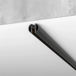 Mini Magnetic Шинопровод накладной Round черный 2м 85165/00 (067258)